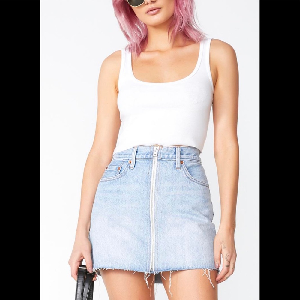 Levi’s Decon ZIP Up Skirt - Picture 4 of 5